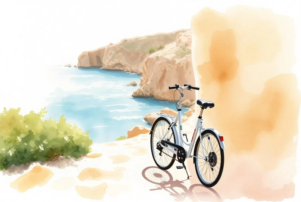 Electric bike hire in Bonifacio